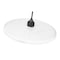 Z-Lite Paloma Pendant, 1-Light, 24 In.W x 6.75 In.H, Matte Black/Gloss Opal 820P24-MB - alternate 7